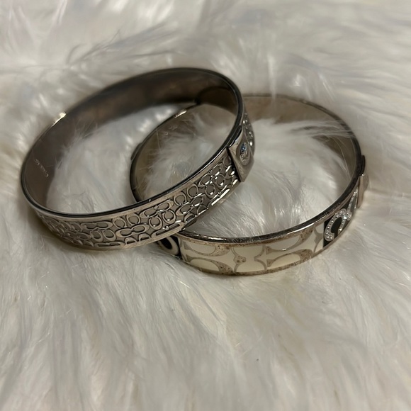 𝅺Coach Bangle Bracelet Set - Picture 1 of 6